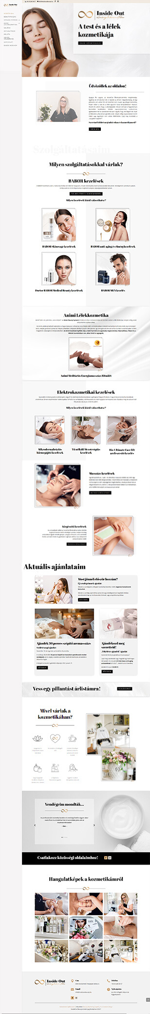 Inside Out a test és a lélek kozmetikája webdesign